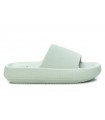 Sandalias planas para mujer en color verde 