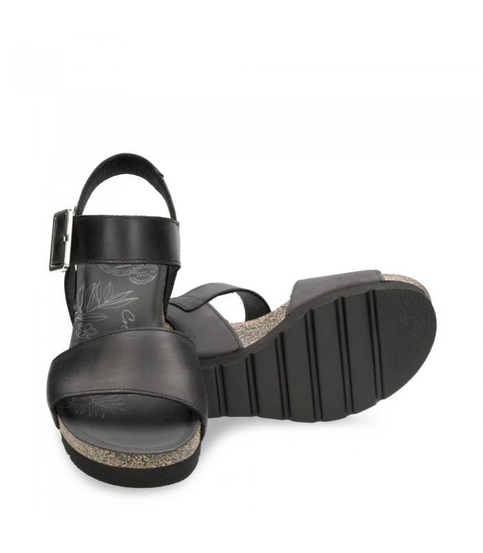 Sandalias bio para mujer con cuña y plataforma