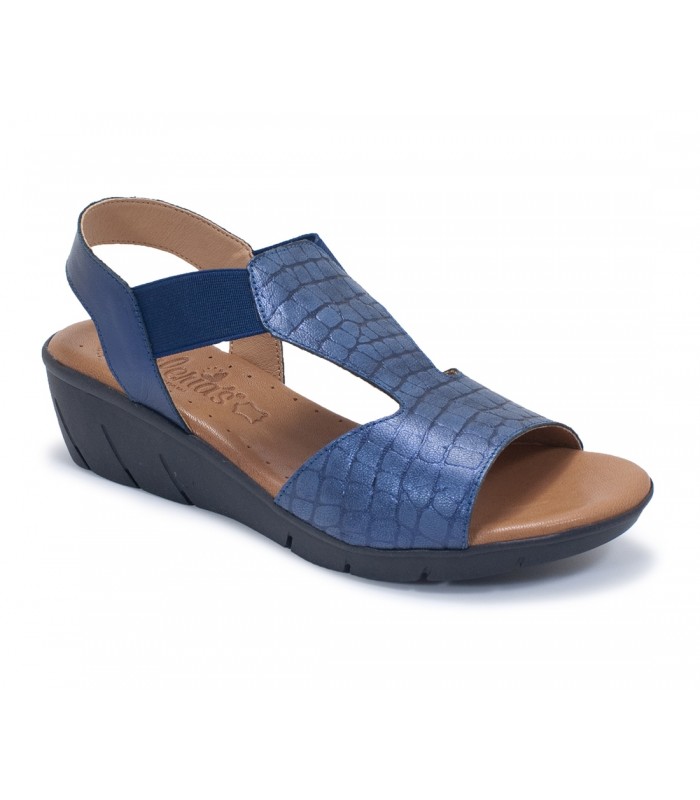 Sandalias de mujer en marino