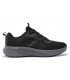 Deportivo color negro piso gris oscuro