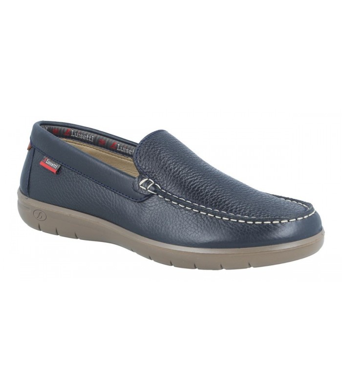 Zapato estilo kiowa en color azul marino