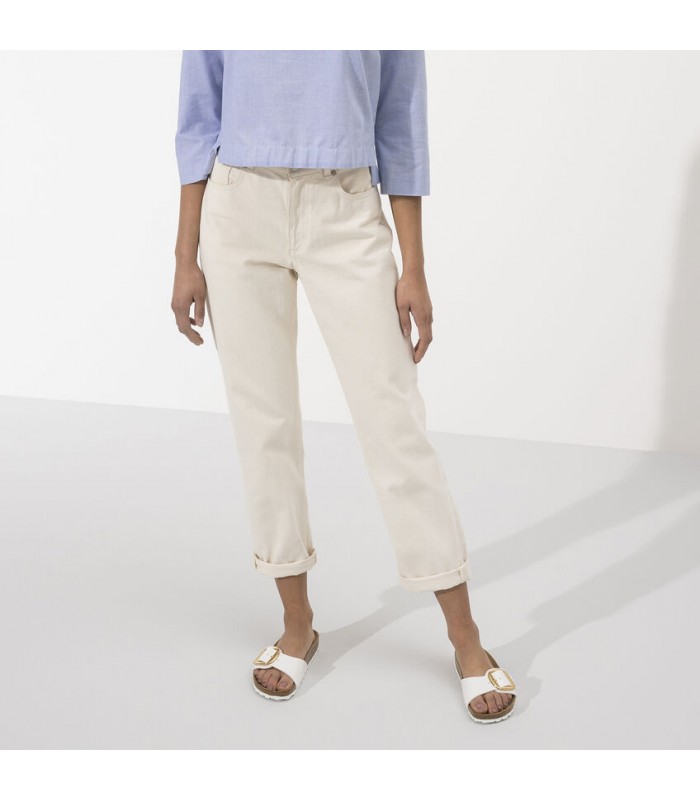 Sandalias de pala en blanco