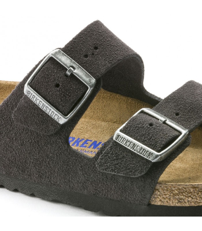 Sandalias bio en gris de mujer