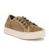Deportivo de cordones en color beige