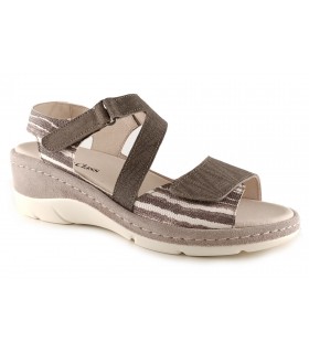 Sandalias de confort con cierres de velcro