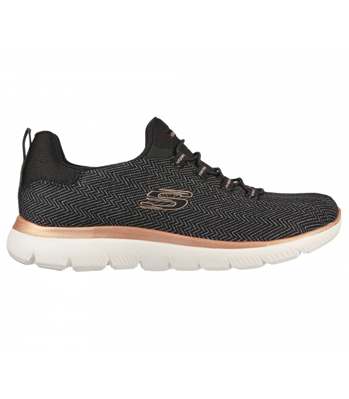Deportivo de color negro con el borde dorado