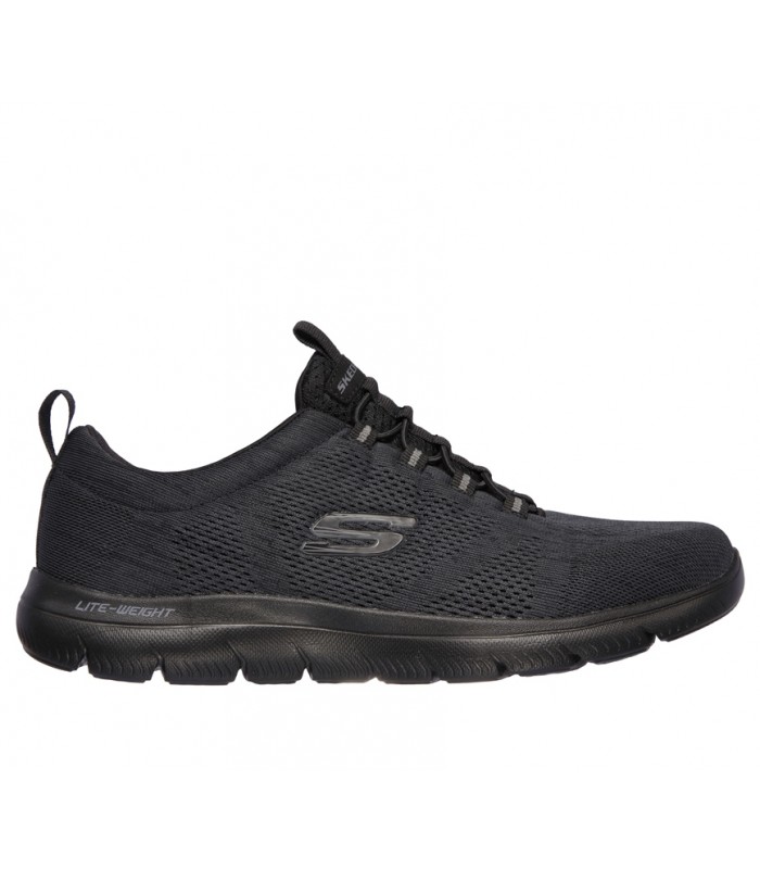 Deportivo de cordones en color negro