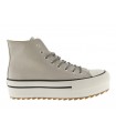 Deportivo tipo basket en color beige