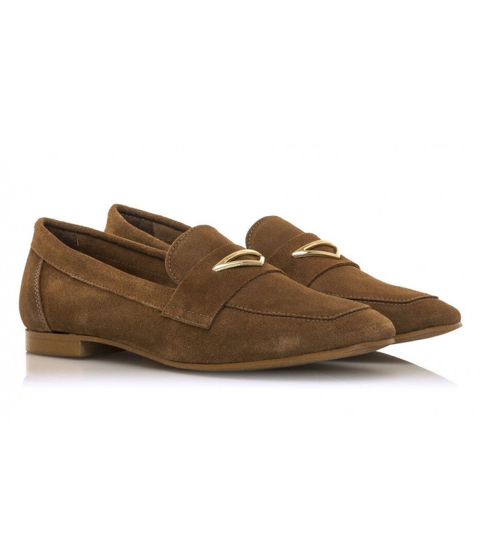 Mocasín de serraje