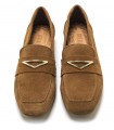 Mocasín de serraje