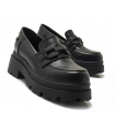 Mocasín con suela track negro