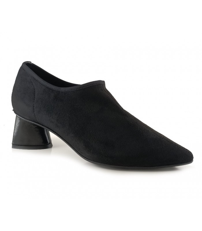Zapato de licra de mujer en negro