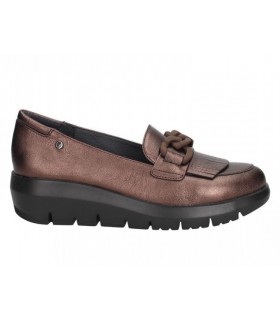 Mocasin de confort en marrón de mujer