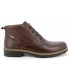 Bota para hombre en piel engrasada