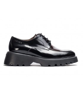 Zapato de cordones con suela track para mujer