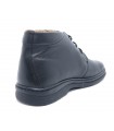 Botín de cordones para hombre en color negro