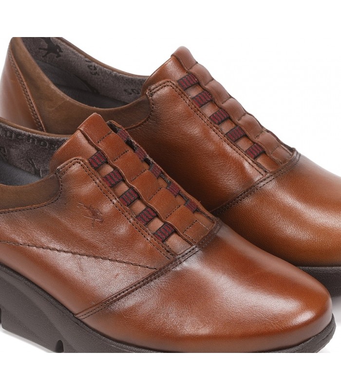Zapato para mujer con cordones elásticos