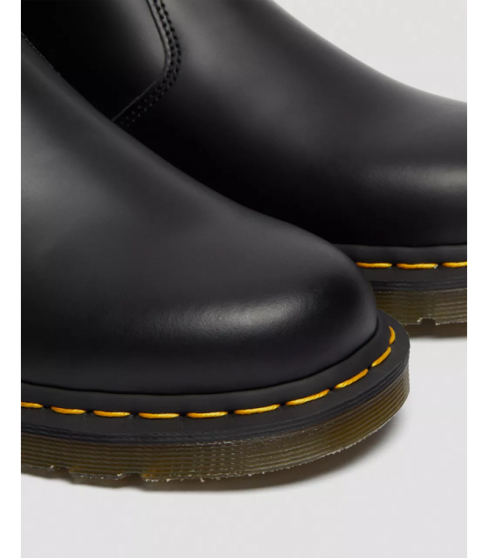 Botín de piel estilo Chelsea para mujer