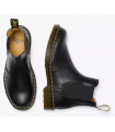 Botín de piel estilo Chelsea para mujer