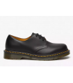 Zapatos de cordones con vira amarilla