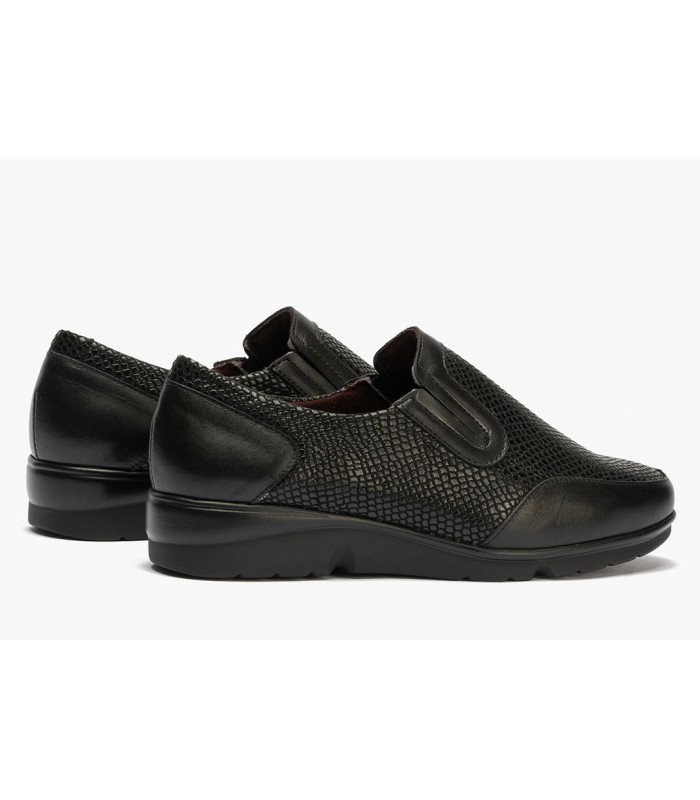 Mocasín con elásticos para mujer