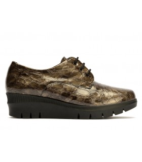 Zapatos de cordones con plataforma