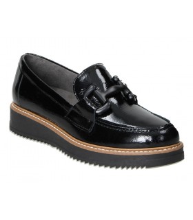 Mocasín para mujer en color negro