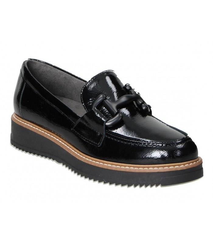 Mocasín para mujer en color negro