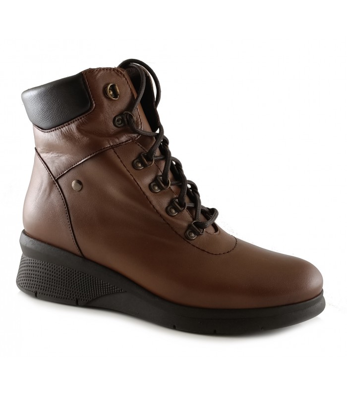 Botín sport de Kaola 7613 en cuero con cordones