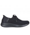 Deportivo negro mujer, sistema slip-ins