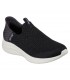 Deportivo negro sin cordones con sistema slip-ins