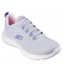 Deportivos gris, cordones blancos