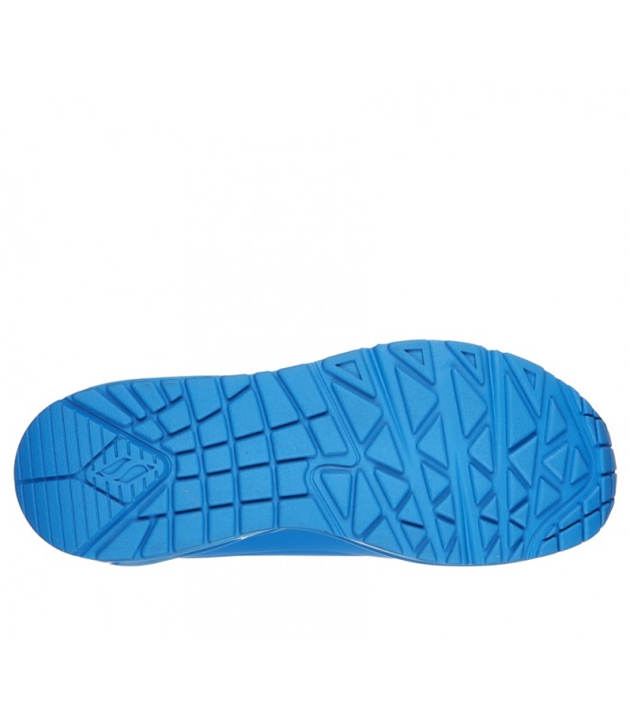 Deportivos azul chillón, suela con cámara de aire