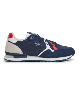 Deportivo hombre azul marino Pepe Jeans cierre cordones