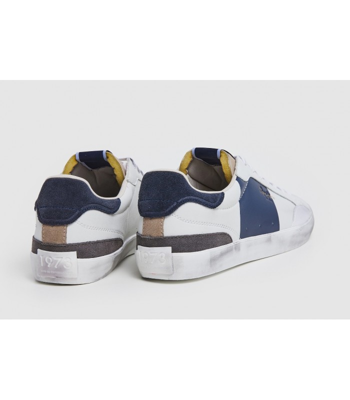Deportivo hombre blanco Pepe Jeans suela tipo casco