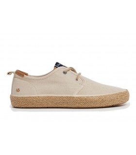 Deportivo tipo casco hombre beige suela de yute Pepe Jeans