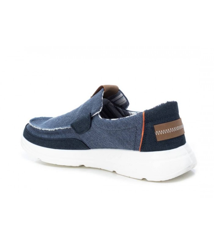 Mocasines en azul de la marca XTI 141393 de caballero.