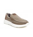 Mocasines de hombre en color taupe