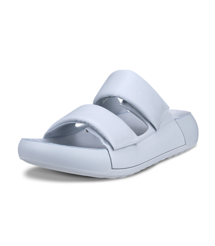Sandalias mujer ECCO piel azul celeste