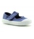 Deportivas niño Victoria azul suela goma vulcanizada velcro