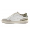 Deportivo estilo retro hombre Victoria blanco verde caqui