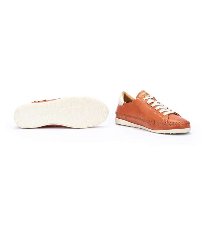Zapato cordones mujer Pikolinos cosido suela hilo