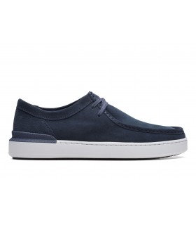 Zapato hombre Wallaby azul marino, Suede.