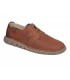 Zapato de piel con cordones elásticos
