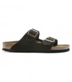 Sandalia serraje Birkenstock marrón mocca