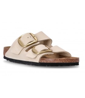 Sandalia Birkenstock beige dos tiras