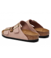 Sandalia Birkenstock dos tiras rosa