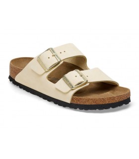 Sandalia Birkenstock beige dos tiras