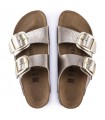 Sandalia Birkenstock taupe dos tiras