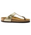 Sandalia Birkenstock oro dedo